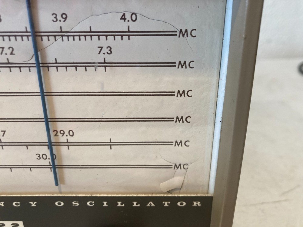 EICO Model 722 VFO Variable Frequency Oscillator
