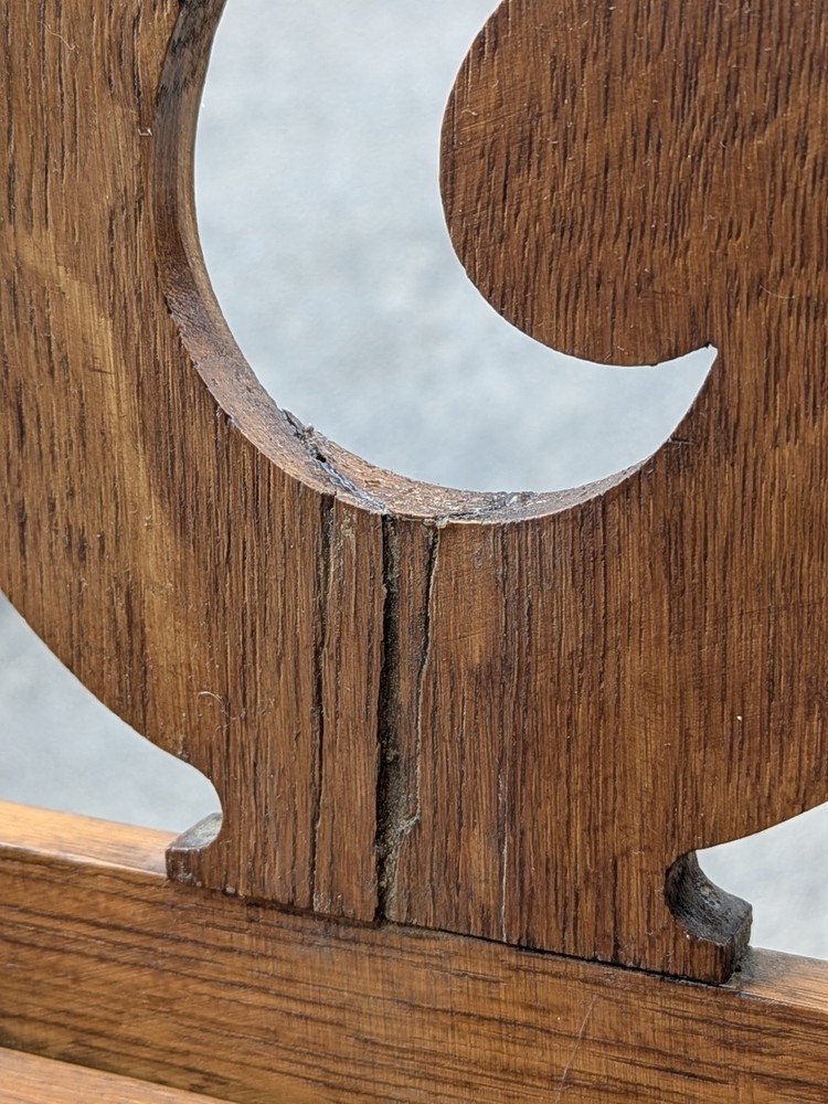 Hamilton Oak & Cast Iron Victorian Music Stand 😍