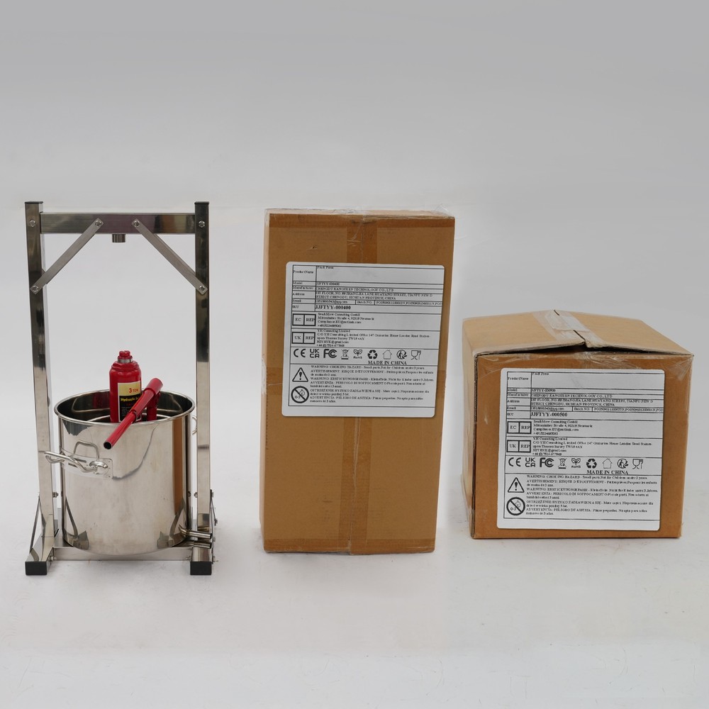 12L Manual Hydraulic Fruit Wine Press Jack Press Extractor Wine Press Machine