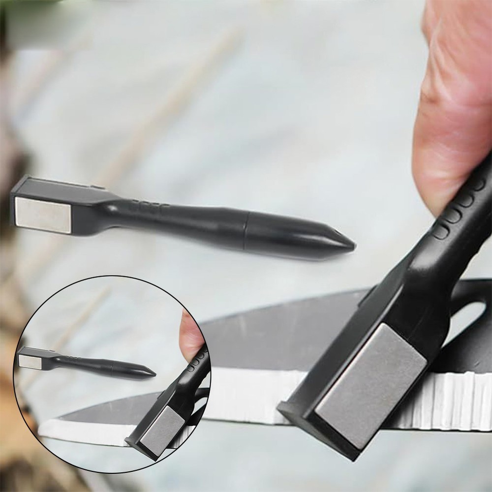 Camping Essential Ergonomically Designed 3 in 1 Survival Sharpener Tool