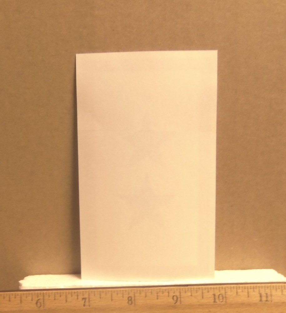 Two Blue Star Service Window Sticker