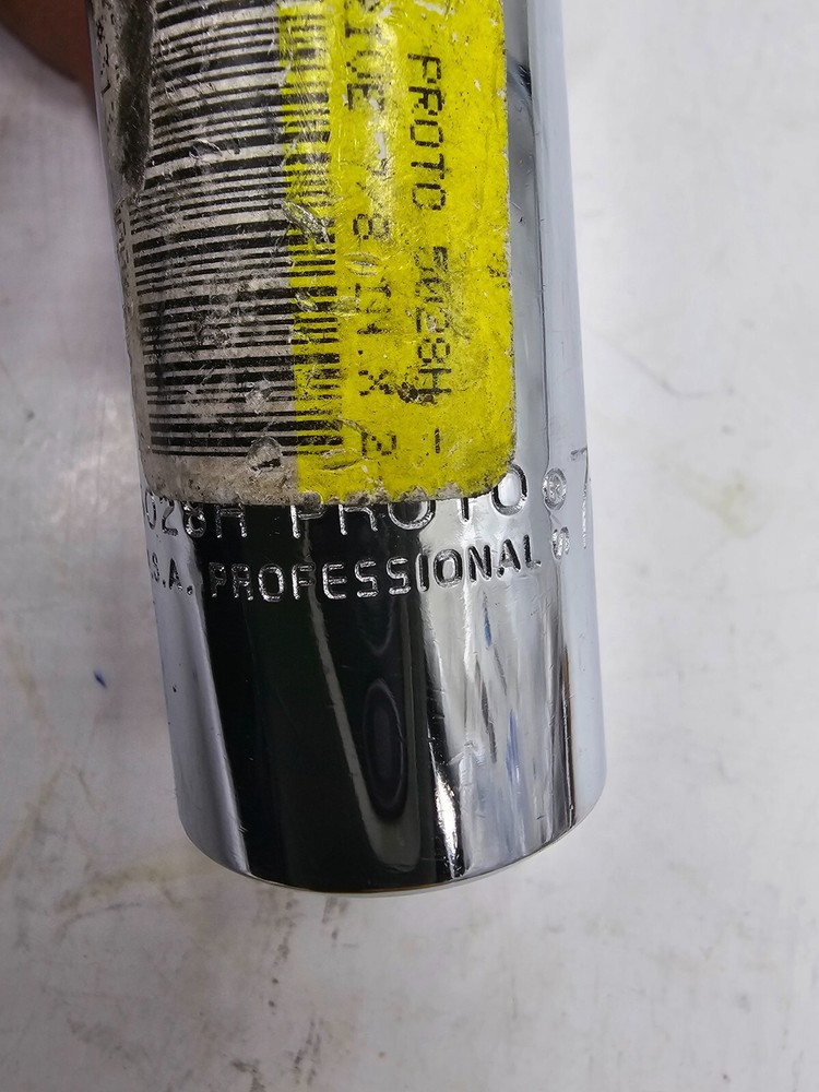 Proto 6-Point, 3/8" Drive 7/8", 6 Point Deep Socket 5028H