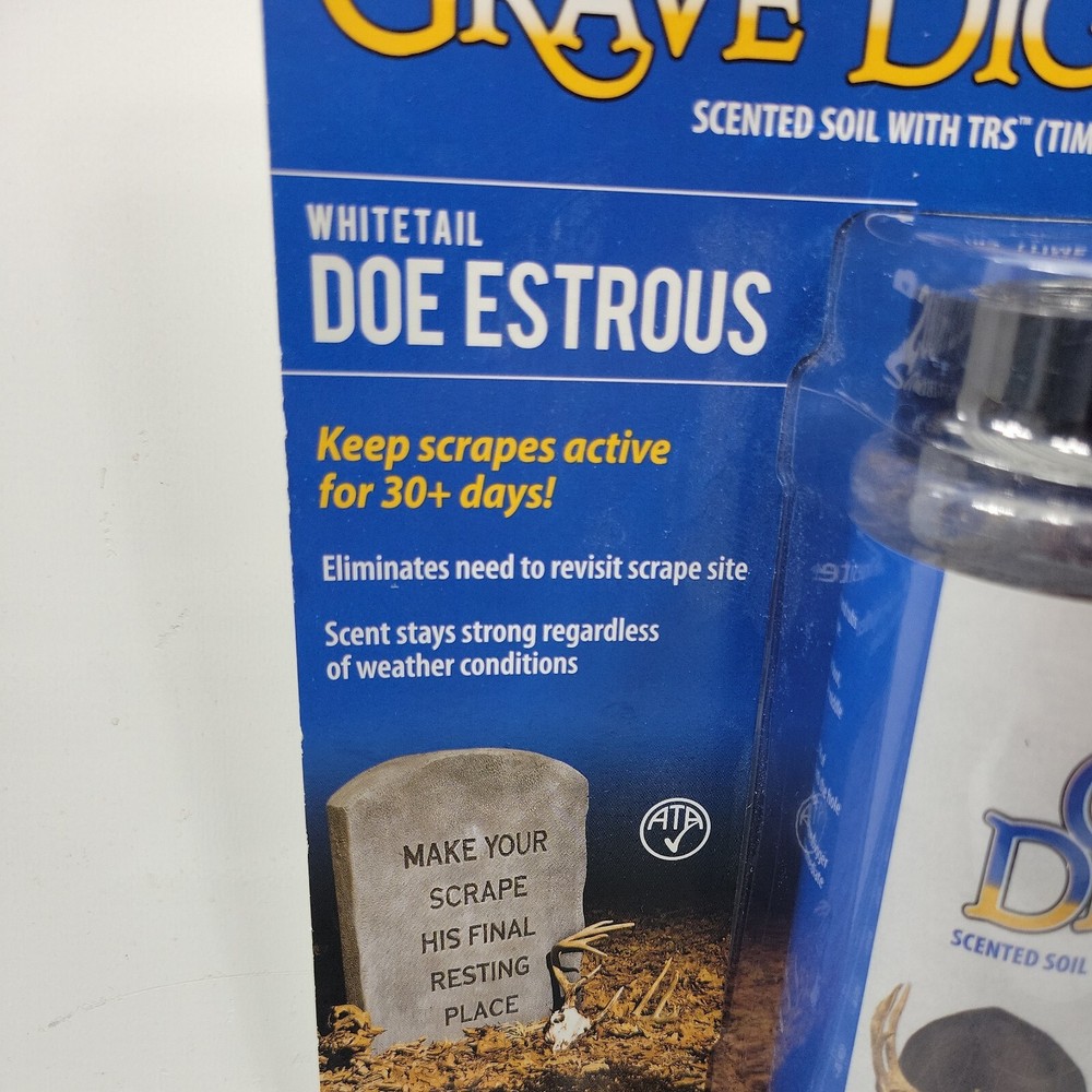 New Code Blue Grave Digger Doe Estrous 12 oz #A1367