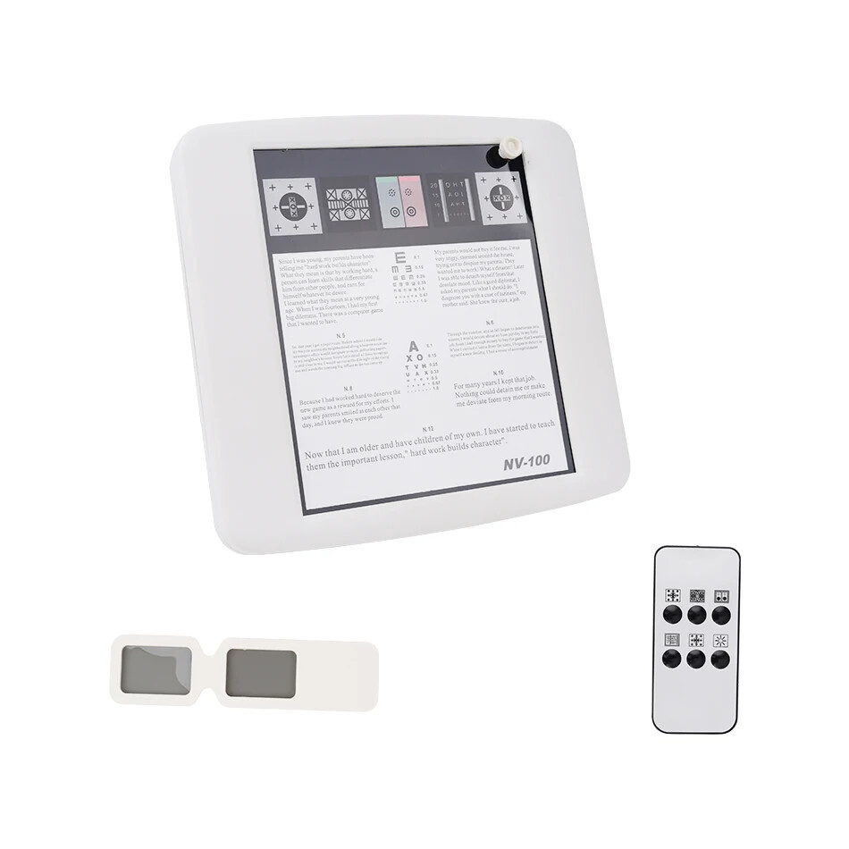 Myopia Tester LED Multifunction Vision Meter Balance Test Visual Test Chart
