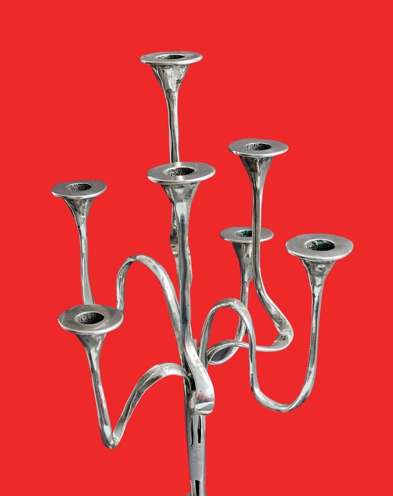 Antique Designer Candelabrum, 7 Flame Candelabrum 47 Cm