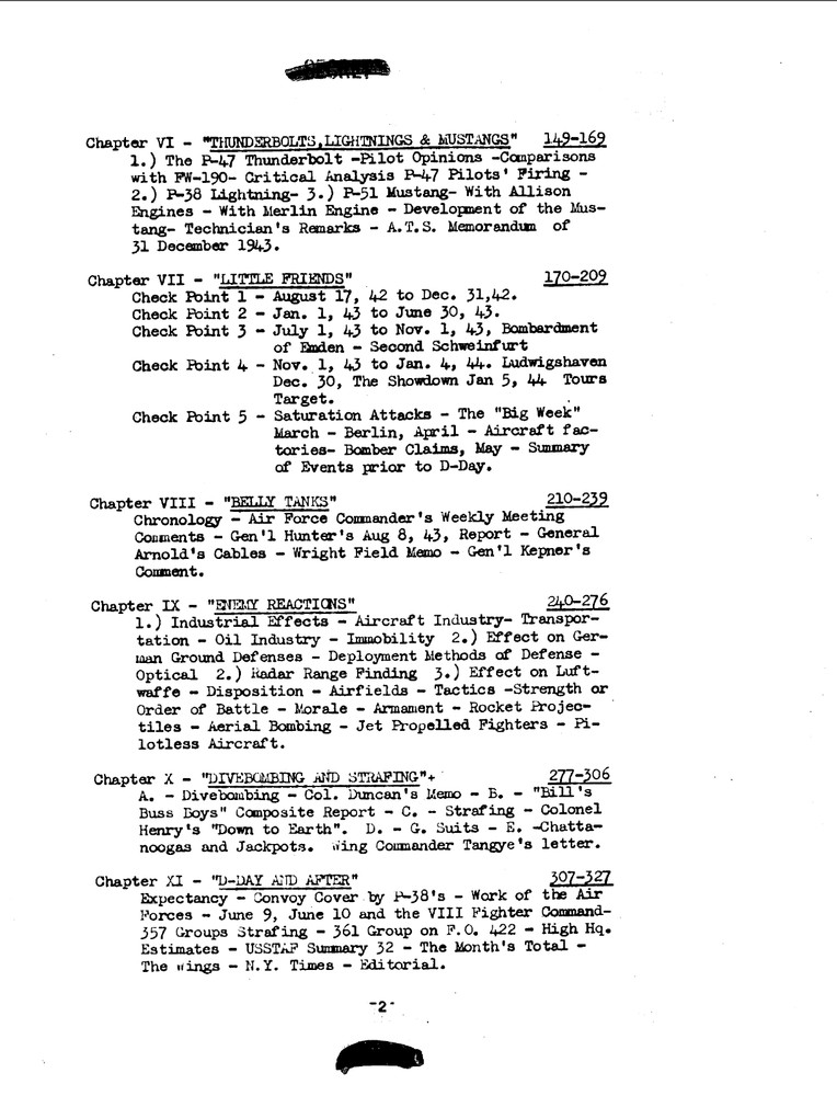 590 Page History VIII USAAF Army Air Forces Fighter Command AAF Study on Data CD