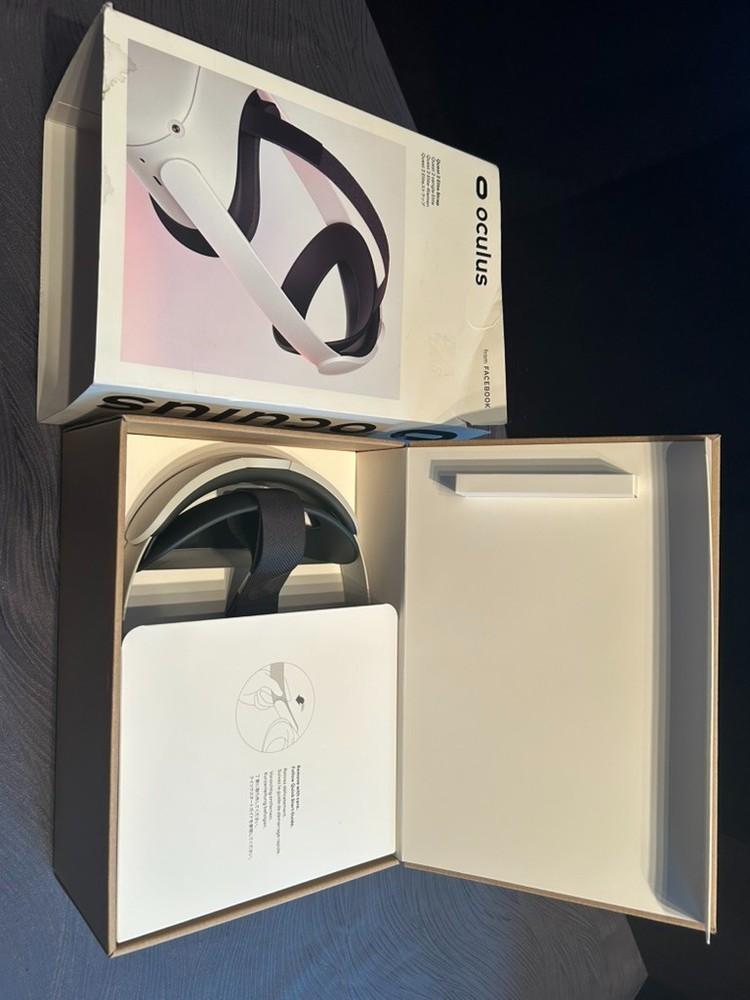 Oculus Quest 2 Elite Strap Official Meta VR Headset Strap Replacement w Box