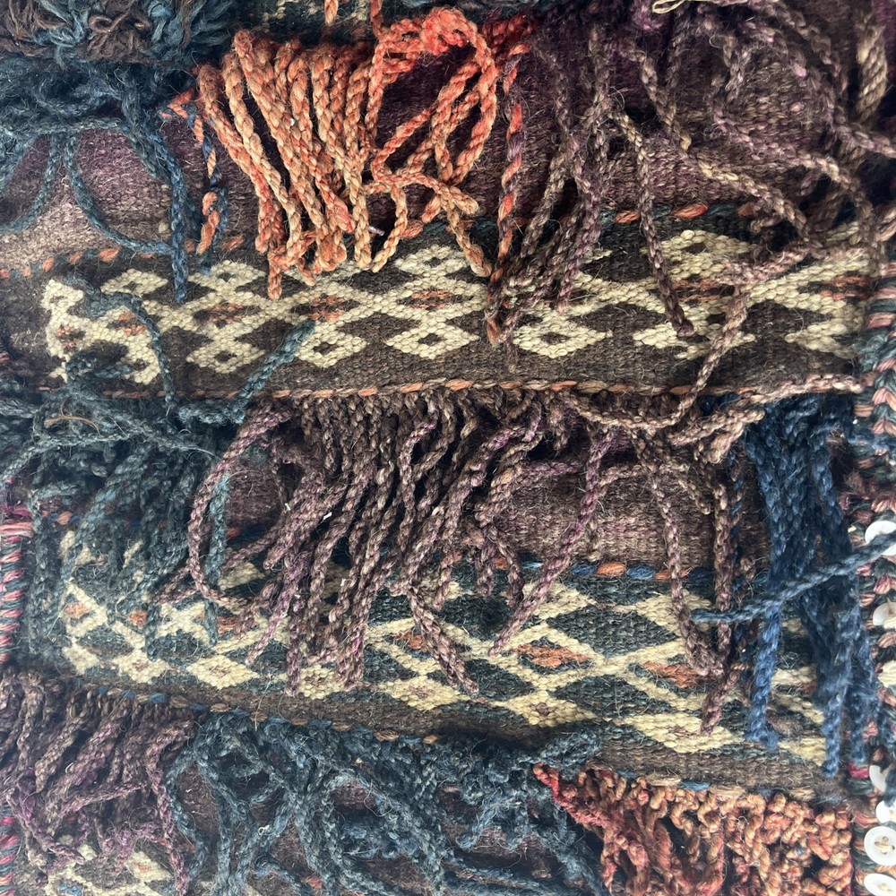 Antique Woven Wool Nomad Camel Saddle Bag