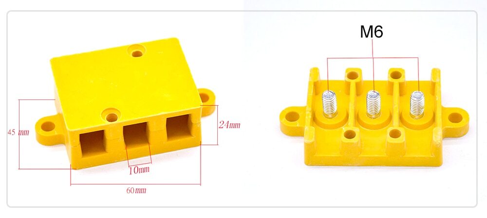 Electric Bicycle E Bike Motor Controller Battery Wire Connection Box Insulation