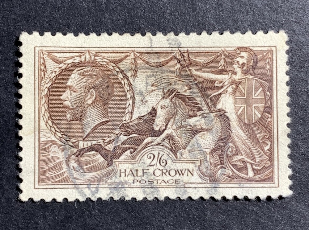 Great Britain SC #222-224. USED VF (Catalog Value $237.50)