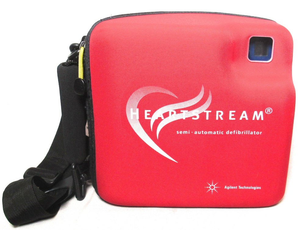 AGILENT FR2 Heartstream Semi Automatic With Red Case
