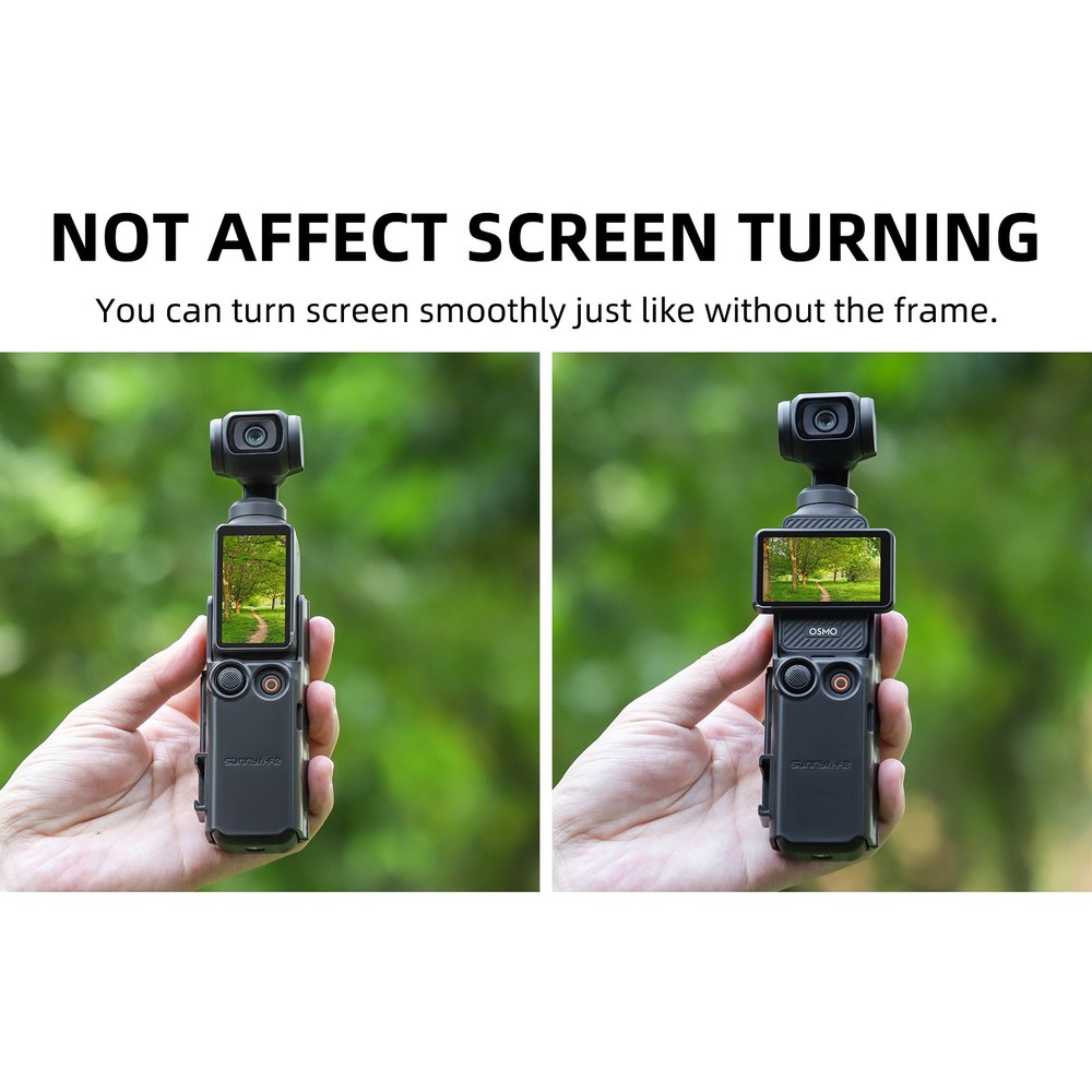 For DJI OSMO POCKET 3 Expansion Adapter Head Camera Fixed Bezel Bracket