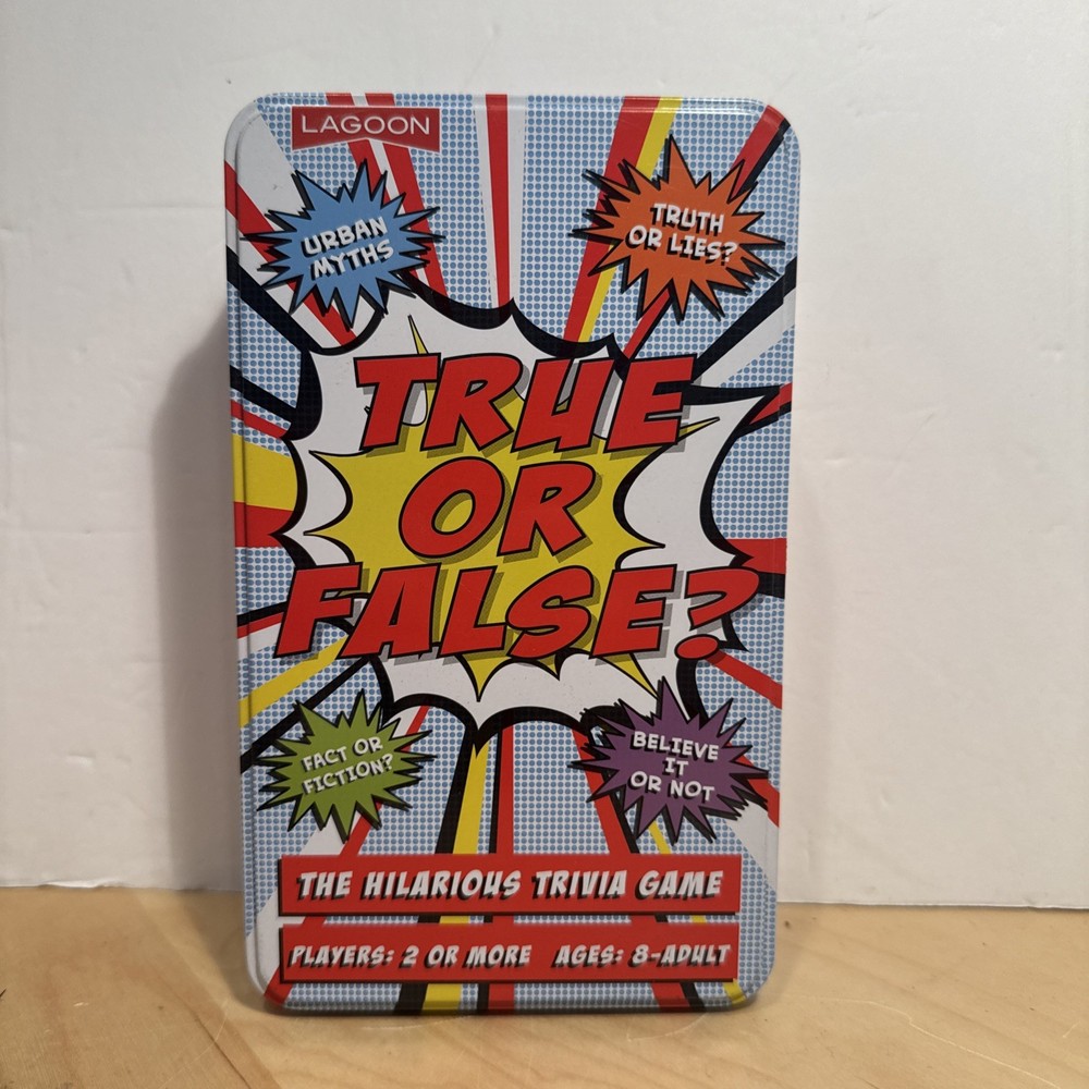True Or False Trivia Card Game (2011)