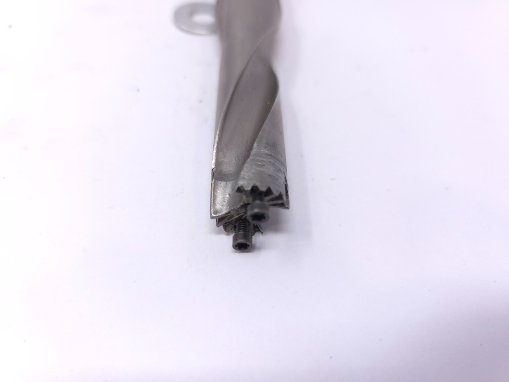 Dormer 39/64" Coolant Drill Body Carbide Insert Replaceable Tip H85339/64 CV7
