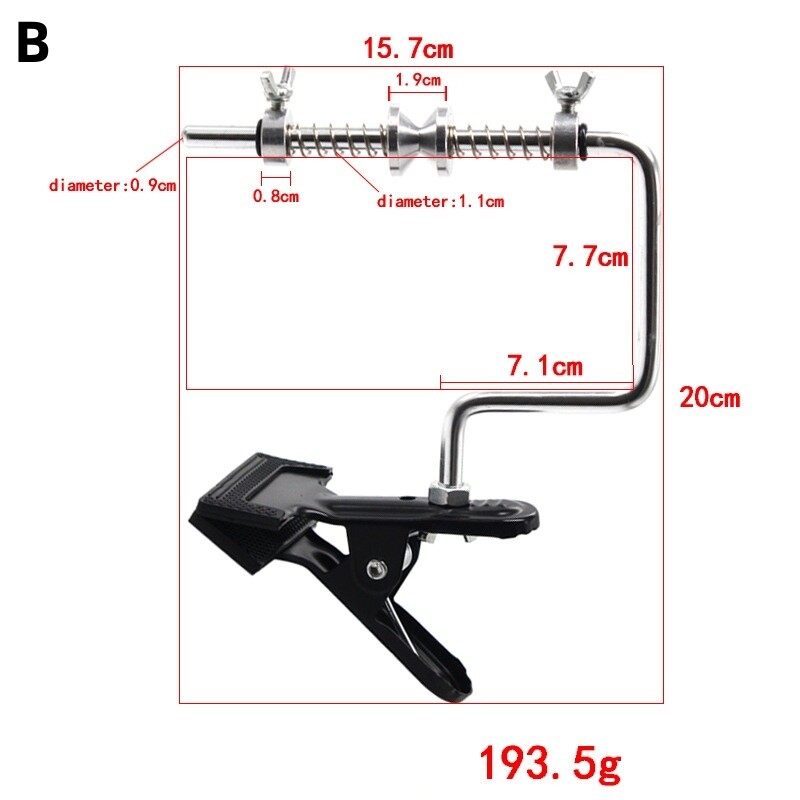 Fishing Line Winder Spooler Machine Spinning Baitcasting Reel Spooling System
