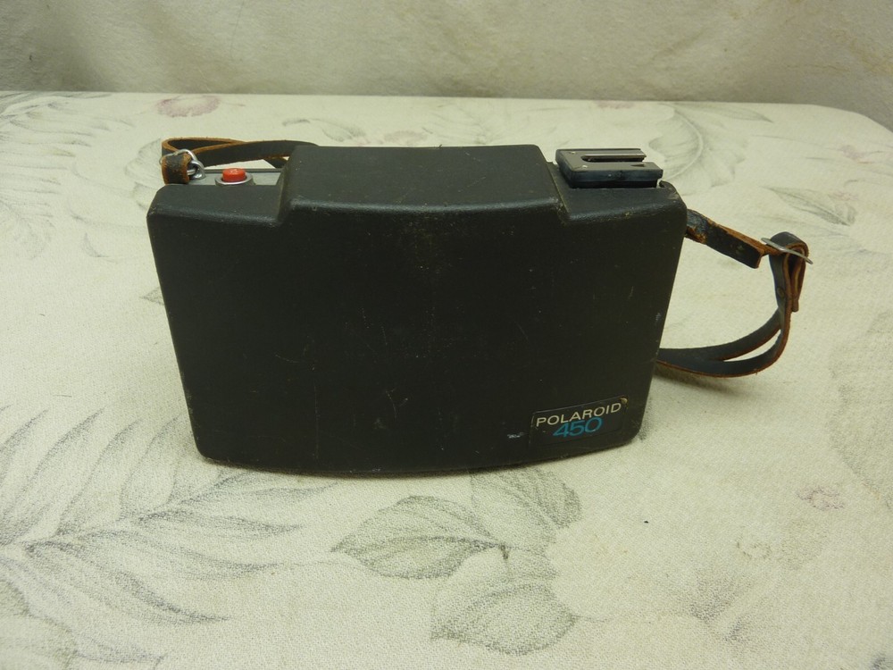 Vintage Polaroid 450 Automatic Land Camera with Manual