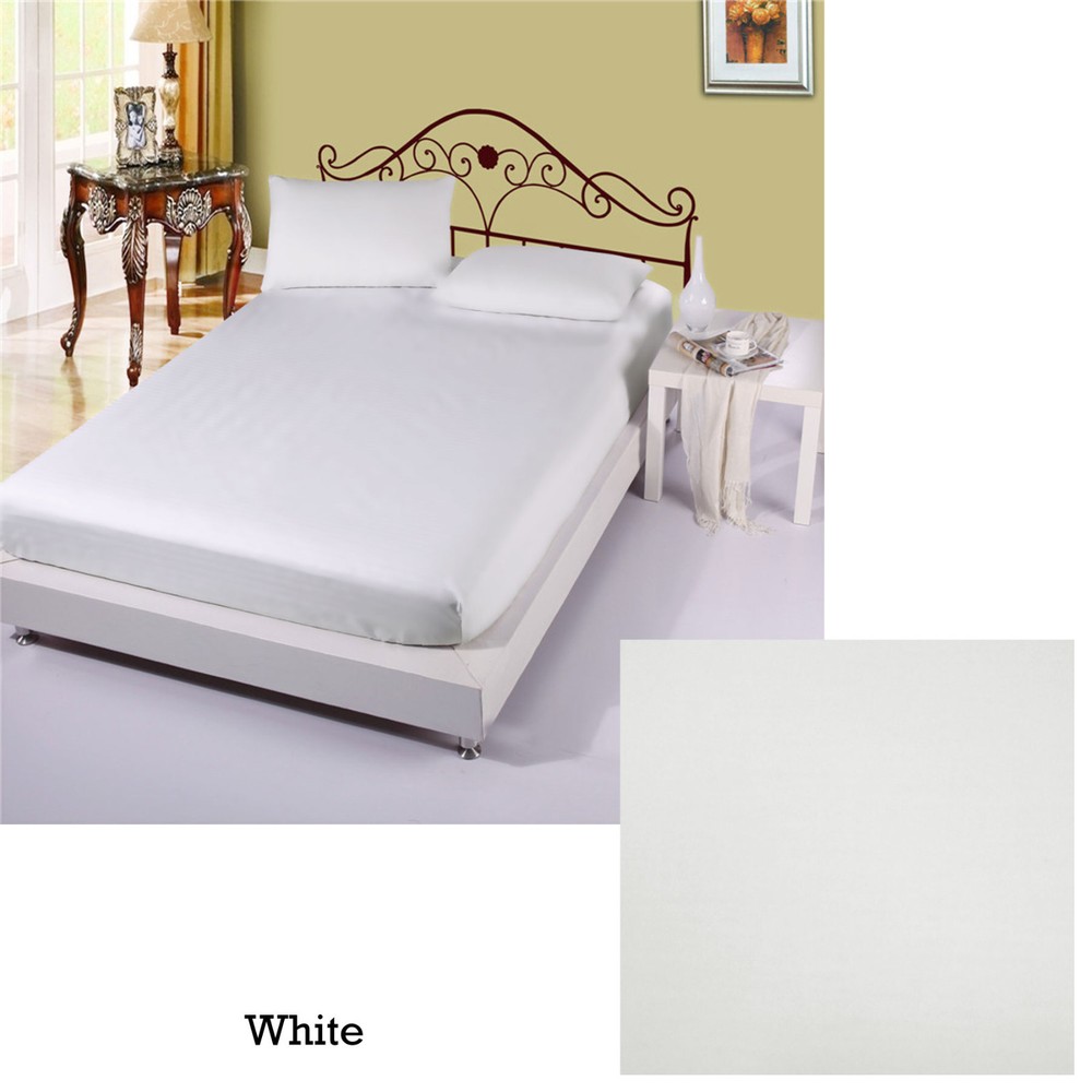 2 Pce 300TC Cotton Budget Fitted with Pillowcase Set SINGLE Size