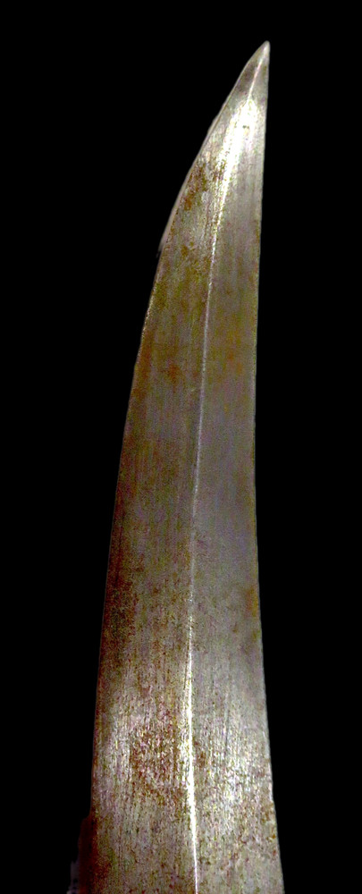 Mughal Jade Horse Head Handle And Dagger Ruby Eyes