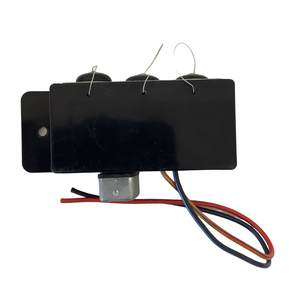 Police Center Console 12 Volt Multi Socket Harwired Outlet w/ Socket Covers