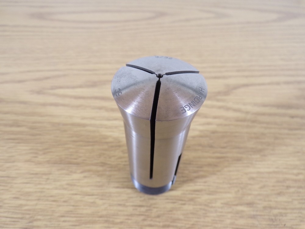 Hardinge 5C Round Smooth Collet, 3/32", Internal Thread