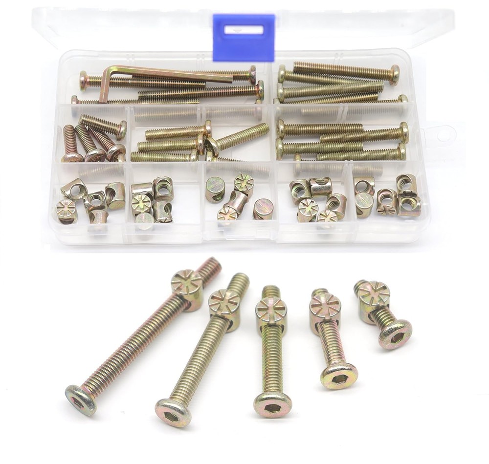 M6 Baby Crib Hardware Replacement Kit