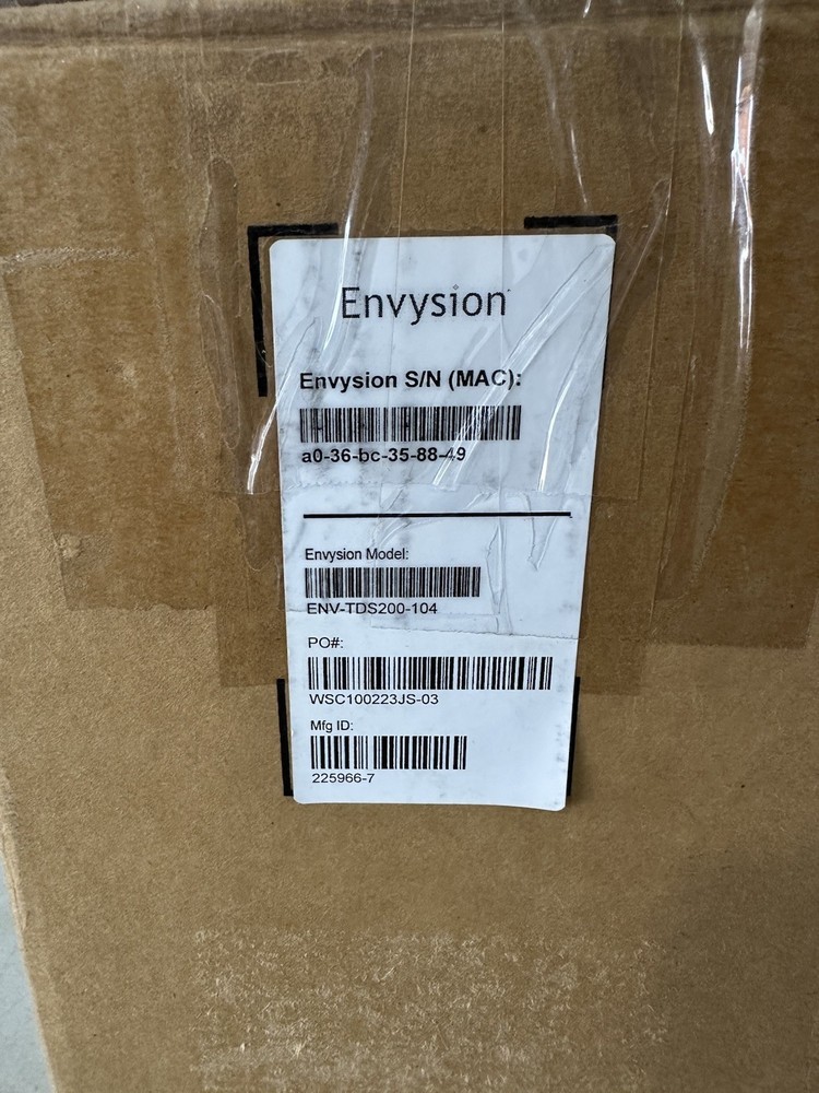 Envysion ENV-TDS200-104 Security Surveillance Video Recorder