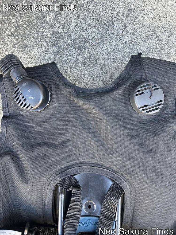Mares Aqua Lung BCD Jacket Regulator Set - Needs Overhaul, Used