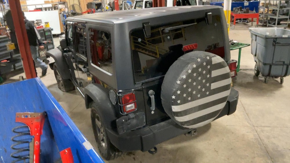 Used Windshield Frame fits: 2011 Jeep Wrangler Grade A