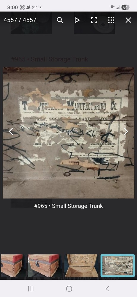 Antique Storage Trunk