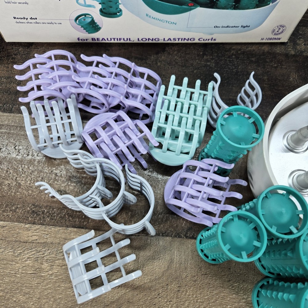 Remington Body Waves Ionic Hot Rollers Wax Core Rollers H1080N Curlers & Clips