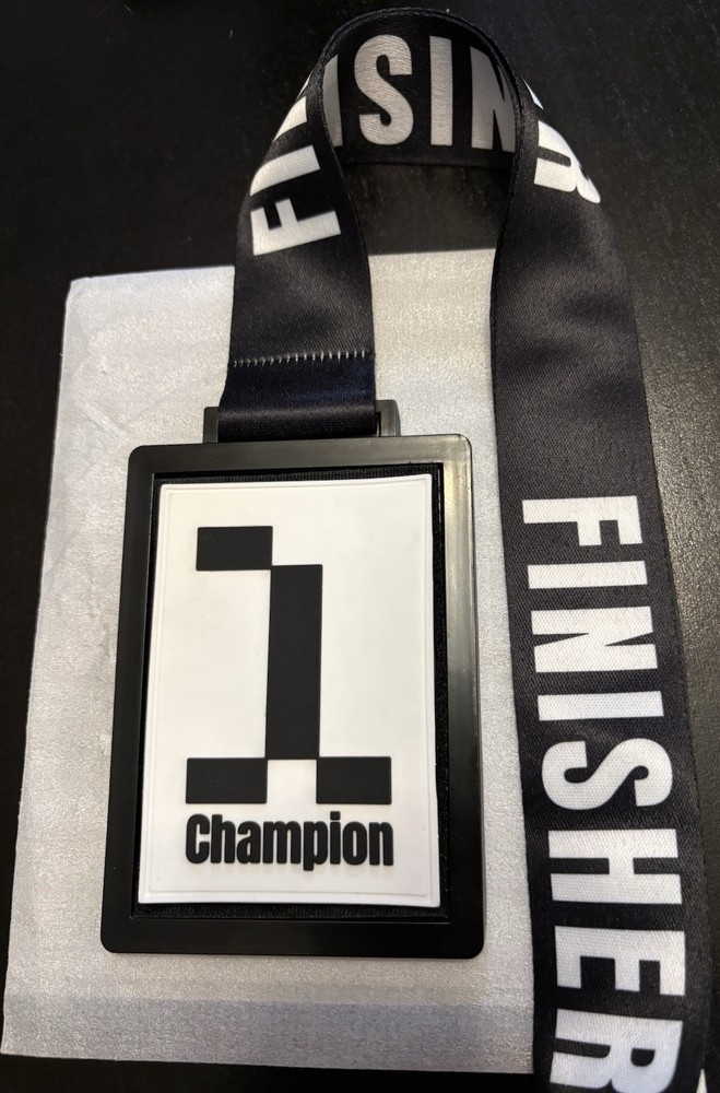 Number 1 Champion Podium Patch
