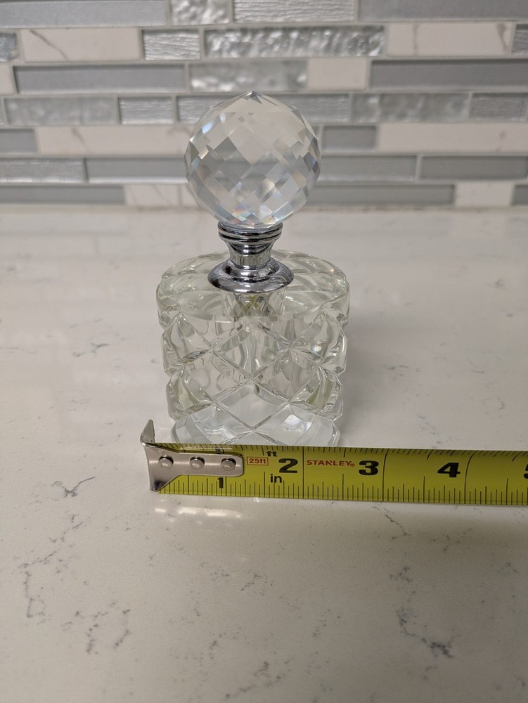 Crystal Perfume Bottle With Dauber