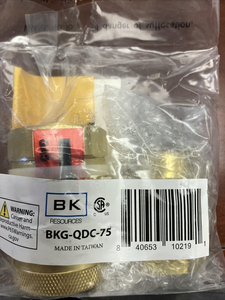 3/4” Quick Disconnect