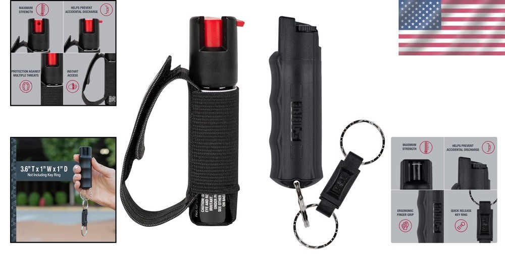 Runner Pepper Gel - Maximum Strength OC Spray with Reflective Hand Strap