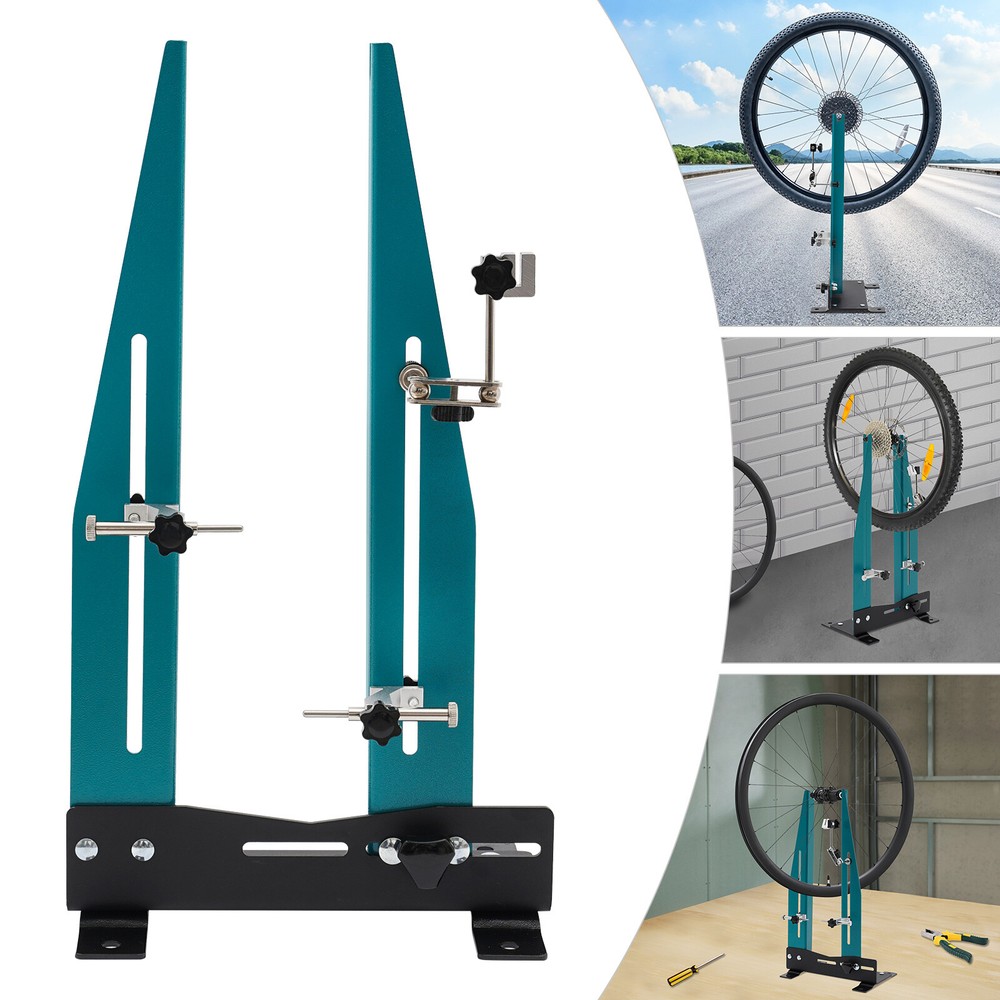 Professional Bicycle Wheel Alignment Maintenance Holder Wheel Truing Stand Tool