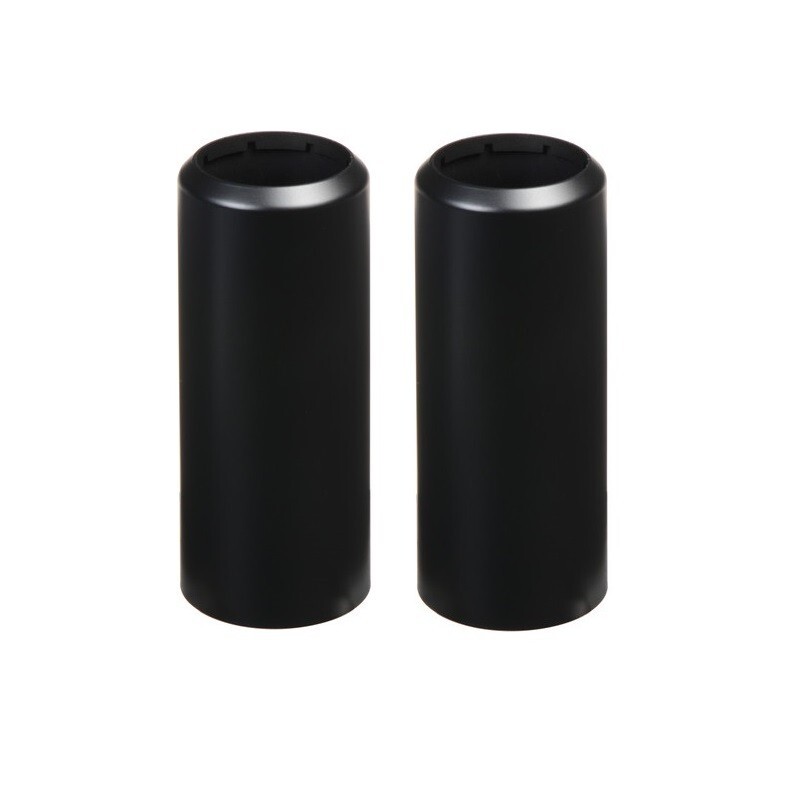 2 Pack BLX Mic Battery Cup for BLX24/SM58 Handheld Wireless Transmitter Black