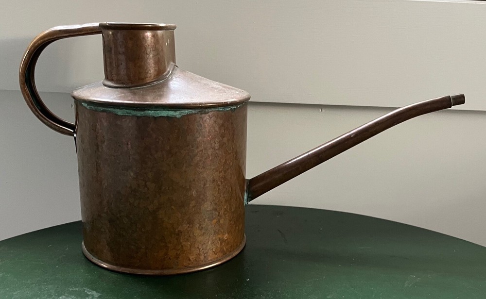 Vintage Copper Watering Can for House Plants