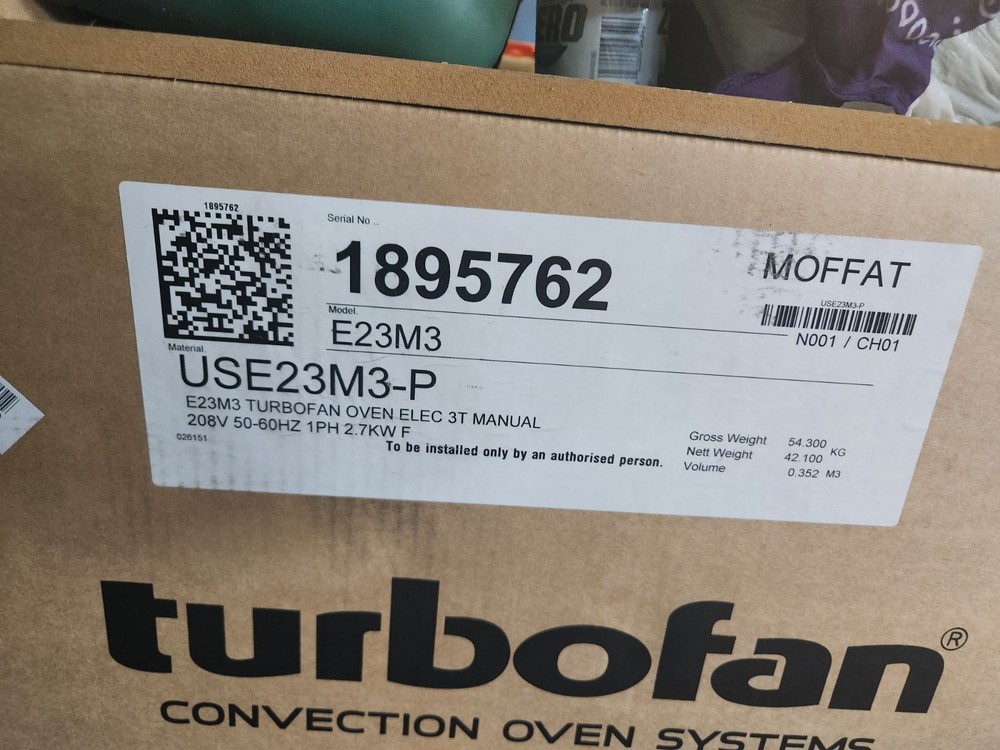 Moffat E23M3 Convection Oven