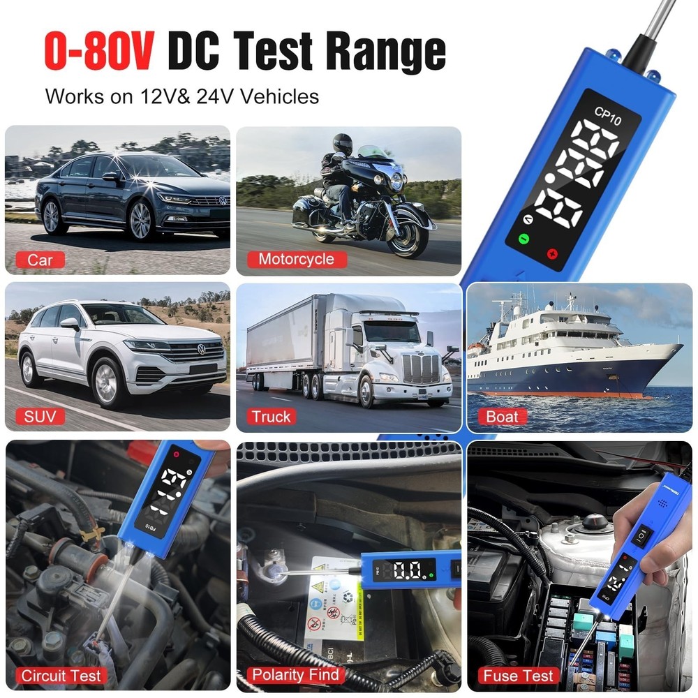 Circuit Tester Activation Headlight LED DRL Bulb For Chevy Voltage Test