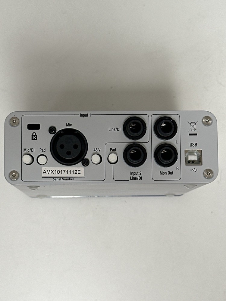 Digidesign Mbox 2 Mini USB Audio Interface Tested Win11 w/ Cable