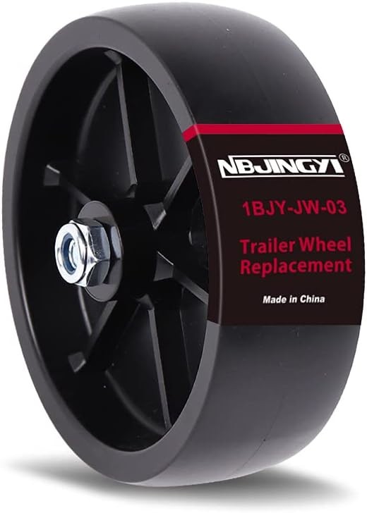 6“Trailer Wheel Replacement Include Hardware (6“1200lbs)