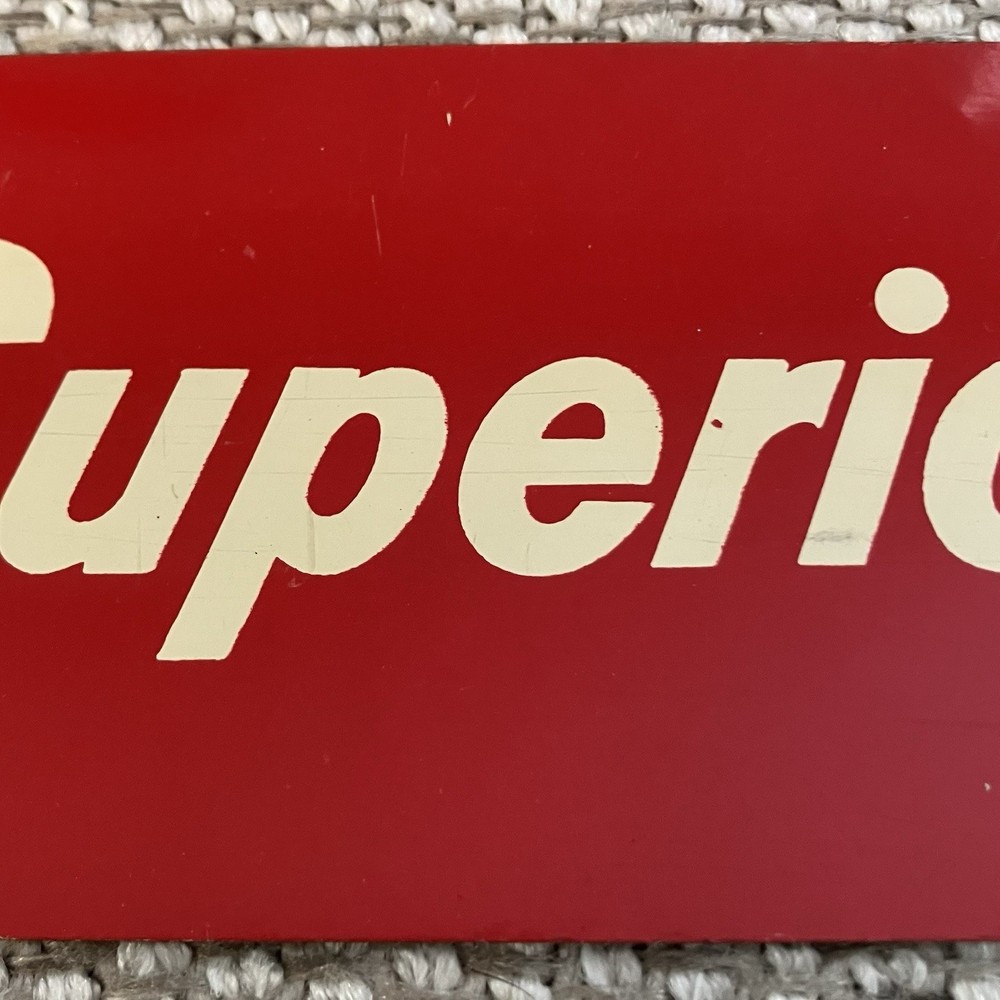 Antique L&M Filters Sign
