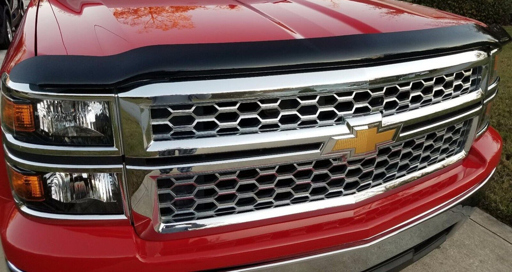 Bugflector Hood Protector Bug Shield Deflector for 14-2015 Chevy Silverado 1500