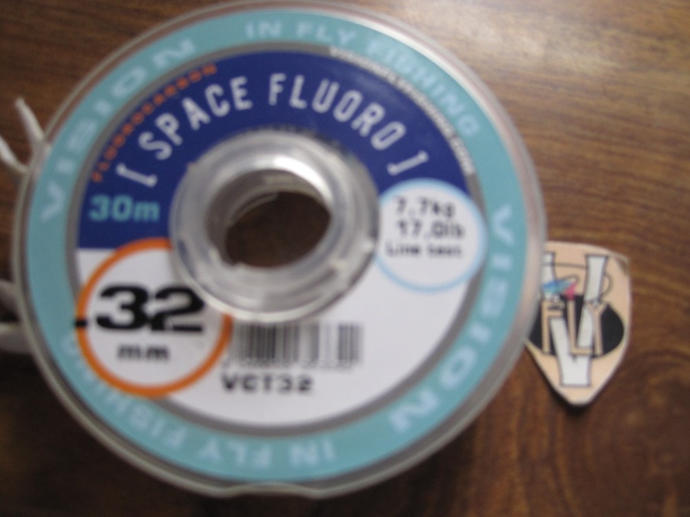 30 Meter Spools Vision Space Super Strong Clear Fluorocarbon Tippet Leader