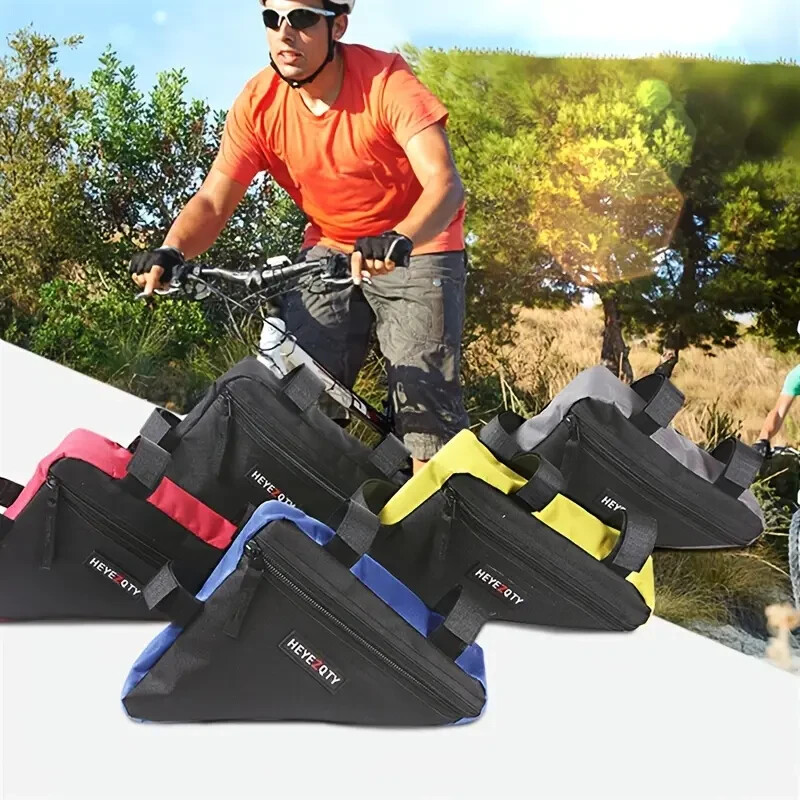 Waterproof Cyclists Delight Triangle Frame Bag - Durable & Secure, Quick-Access