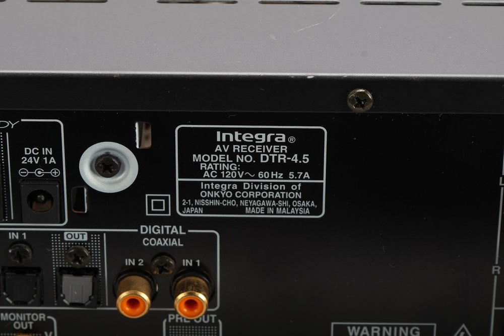 Integra DTR-4.5 5.1-Channel AV Receiver