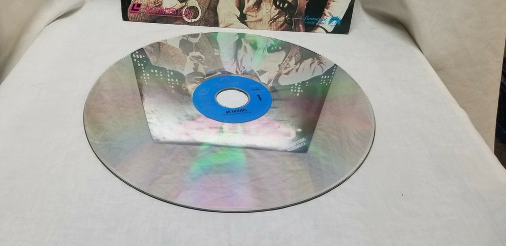 48 Hours Extended Play on 12" Laserdisc