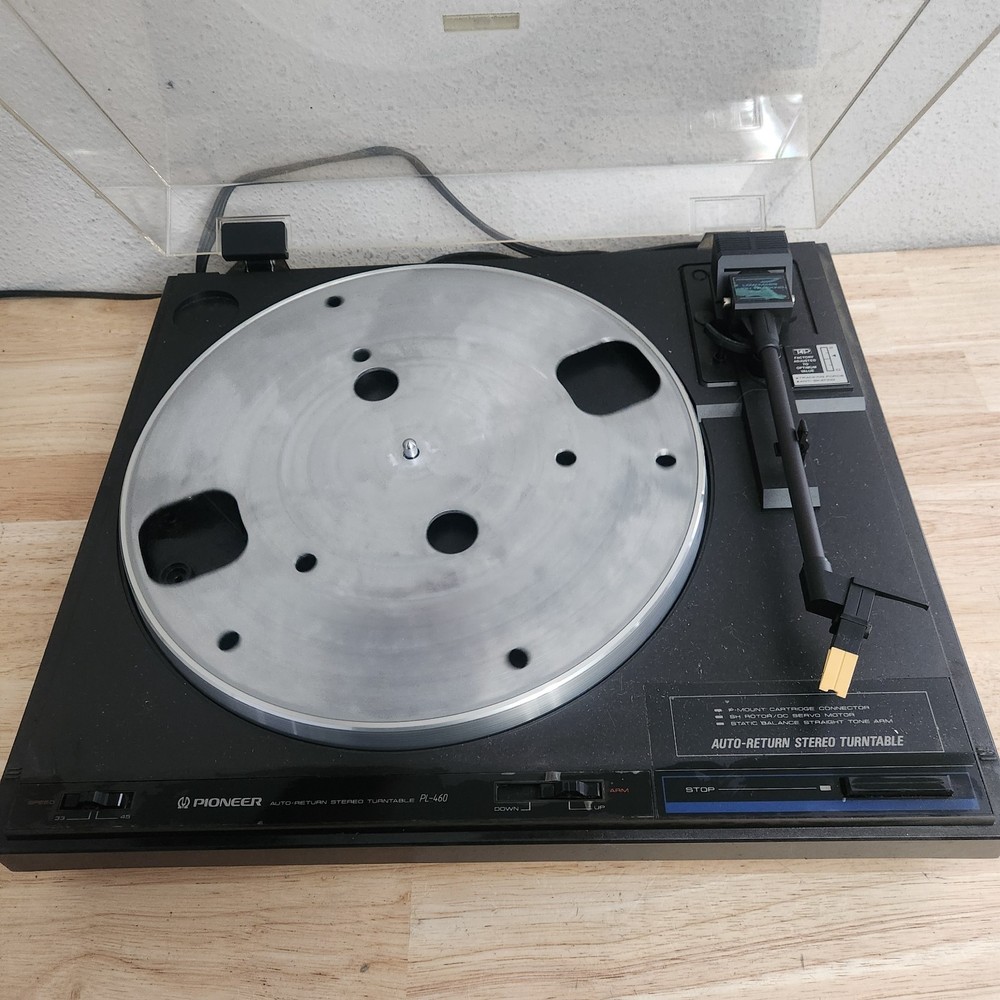 Pioneer Turntable PL-460 Auto Return Pickering *READ