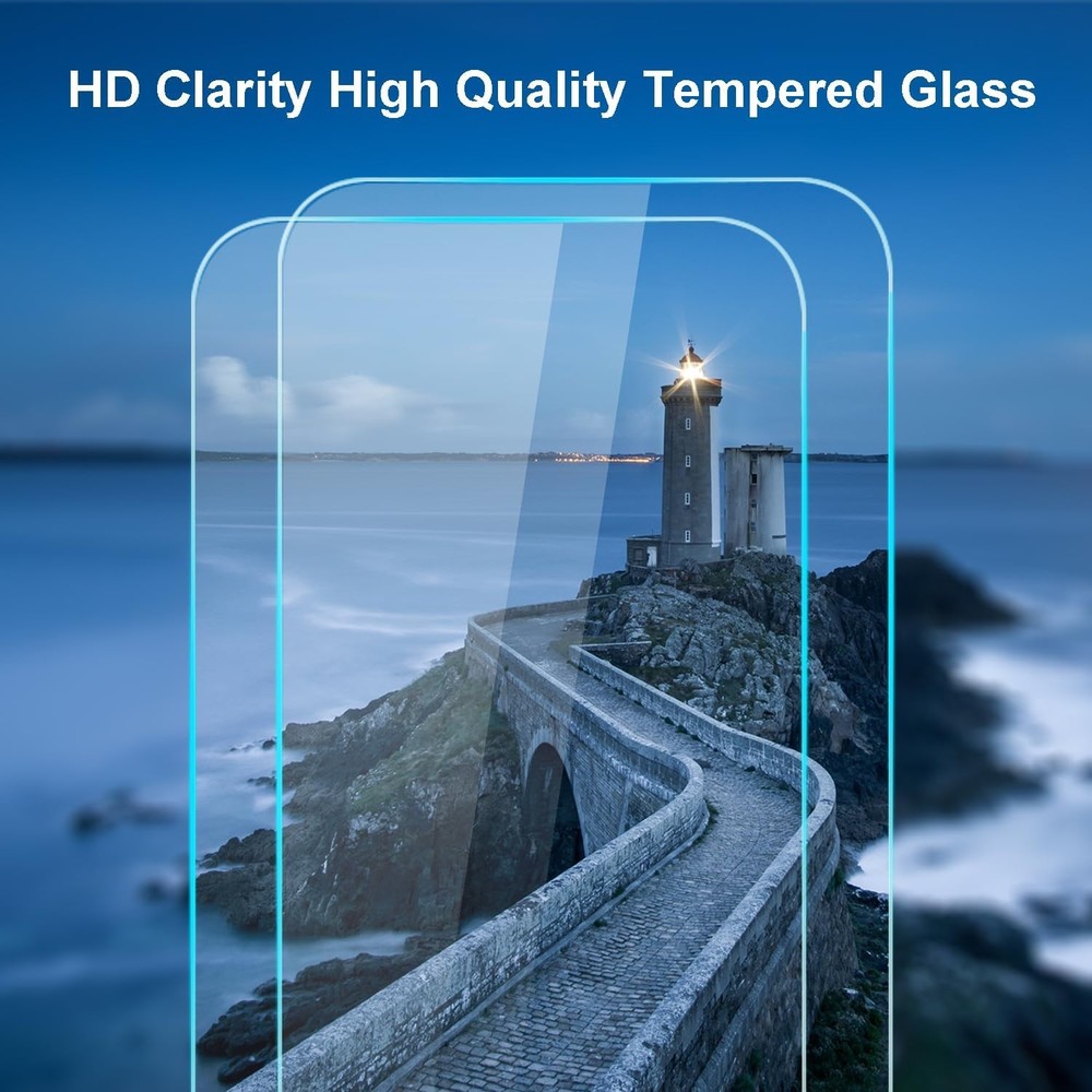 2 PACK For Apple iPhone 17E  9H Hardness Tempered Glass Screen Protector