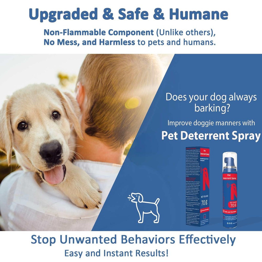 Corrector Spray Dog Trainer, 75ml Pet Instructor Spray for Dog, Humane Effect...